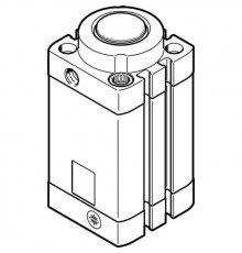 Стопорный пневмоцилиндр Festo DFSP-40-20-DS-PA