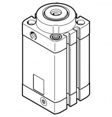 Стопорный пневмоцилиндр Festo DFSP-40-20-DF-PA