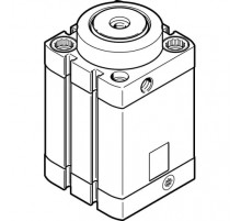 Стопорный пневмоцилиндр Festo DFSP-50-20-DF-PA