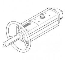 Неполноповоротный привод Festo DAPS-0120-090-RS2-F0710-MW