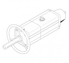 Неполноповоротный привод Festo DAPS-0720-090-RS2-F12-MW