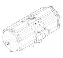 Неполноповоротный привод Festo DAPS-3840-090-R-F16-T6