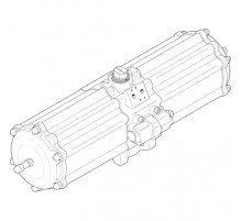 Неполноповоротный привод Festo DAPS-1920-090-RS2-F16-T6