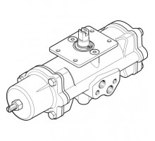 Неполноповоротный привод Festo DAPS-0015-090-RS1-F03-CR