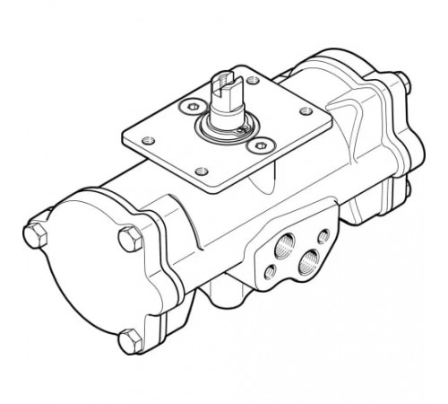 Неполноповоротный привод Festo DAPS-0015-090-R-F03-CR