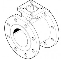 Шаровой кран Festo VZBC-80-FF-16-22-F07-V4V4T Ру16 Ду80 (PN16 DN80)