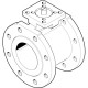 Шаровой кран Festo VZBC-100-FF-16-22-F0710-V4V4T Ру16 Ду100 (PN16 DN100)