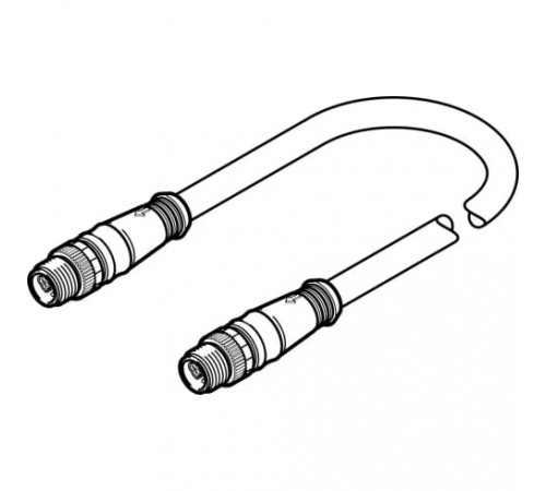 Соединительный кабель Festo NEBC-F12G8-KH-1-N-S-F12G8