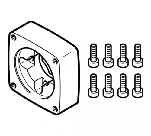 Фланец электродвигателя Festo EAMF-A-28D-40P
