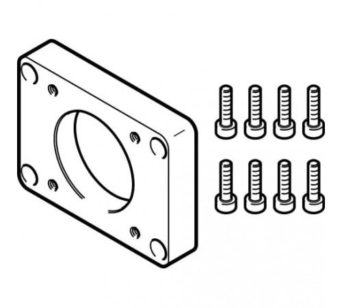 Фланец электродвигателя Festo EAMF-A-38B-40P