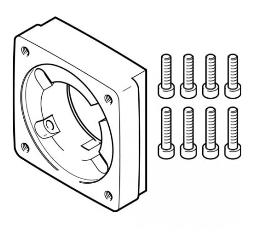 Фланец электродвигателя Festo EAMF-A-48A-80P