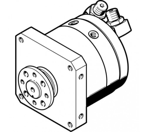 Неполноповоротный привод Festo DSM-T-63-270-P-FW-A-B