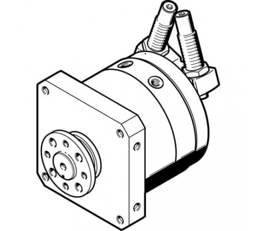 Неполноповоротный привод Festo DSM-T-63-270-CC-FW-A-B