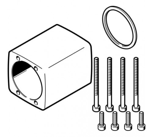 Корпус муфты Festo EAMK-A-D32-35A-40A