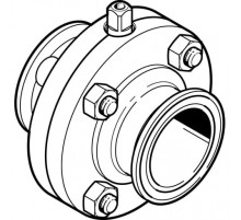 Поворотный затвор пищевой Festo VZFB-A-11/2&rdquo;-CC-V4V4E