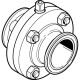 Поворотный затвор пищевой Festo VZFB-A-11/2&rdquo;-CC-V4V4E