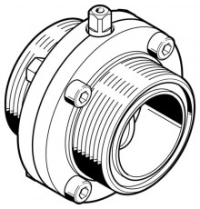 Поворотный затвор пищевой Festo VZFB-SZ-2&rdquo;-TT-V2V2E