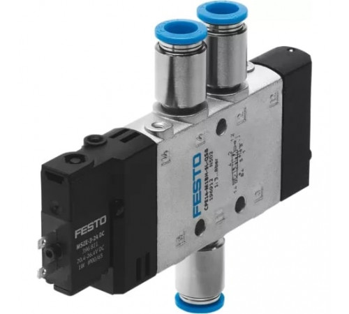 Распределитель с электромагнитным управлением Festo CPE14-M1BH-5L-QS-6