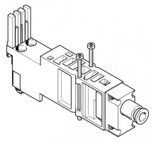 Вертикальная плита питания воздухом Festo VMPA2-VSP-QS5/16