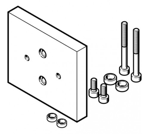 Адаптерная плита Festo DHAA-G-Q11-16-B17-14
