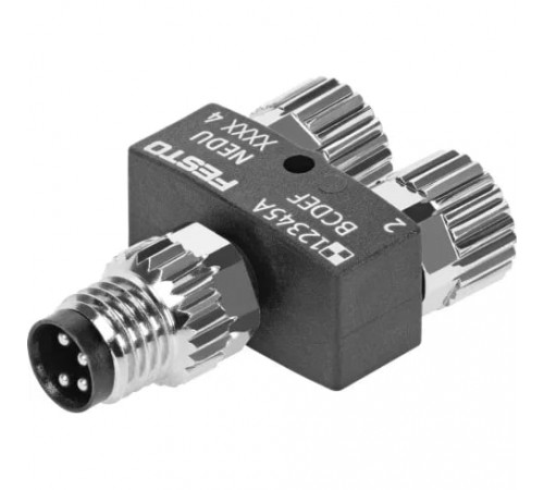Коллектор Festo NEDY-L2R1-V1-M8G3-N-M8G4