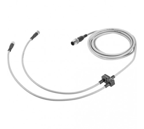 Коллектор Festo NEDY-L2R1-V1-M8G3-U-0.3L-M8G4-2.5R