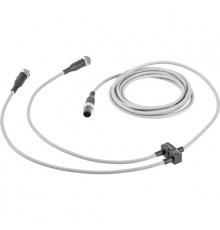 Коллектор Festo NEDY-L2R1-V1-M12G5-U-0.3L-M12G4-2.5R