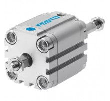 Компактный пневмоцилиндр Festo AEVULQ-100-A-P-A-S2