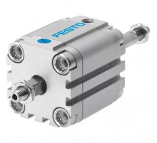 Компактный пневмоцилиндр Festo AEVULQ-100-A-P-A-S20
