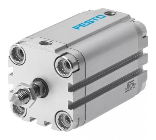 Компактный пневмоцилиндр Festo ADVU-100-25-A-P-A