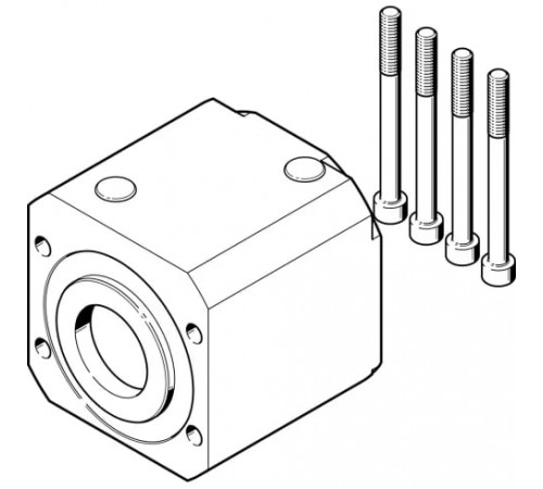 Корпус муфты Festo EAMK-A-H40-118A/B/C