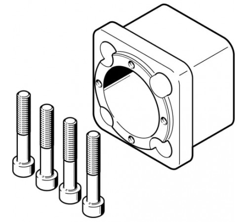 Корпус муфты Festo EAMK-A-D50-64B