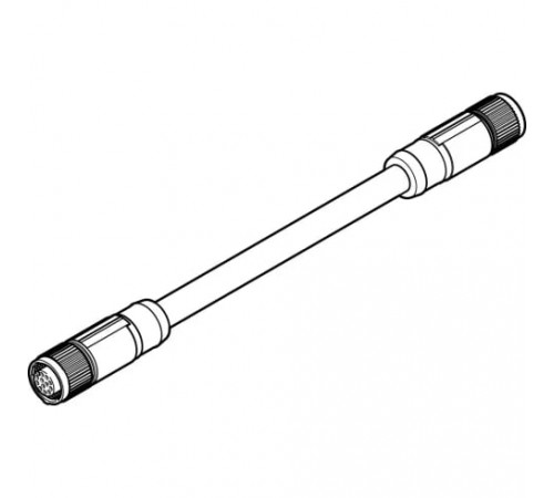 Соединительный кабель Festo NEBS-M12G12-KS-0.5-SM12G12