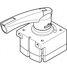 Распределитель с ручным управлением Festo VHER-P-H-B43C-B-G12