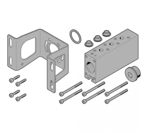 Р-планка для блочного монтажа Festo VABM-B10-30-G34-2-P53-E