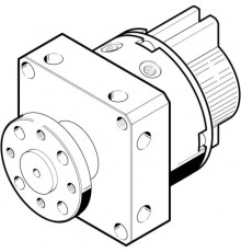 Неполноповоротный привод Festo DSM-8-90-P-A-FW