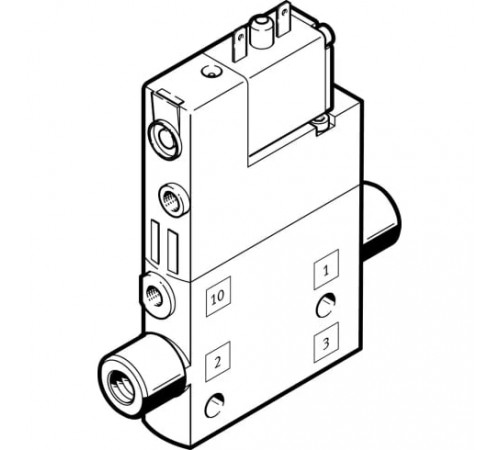 Распределитель с электромагнитным управлением Festo CPE10-M1BH-3GL-M5