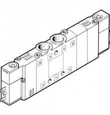 Распределитель с электромагнитным управлением Festo CPE10-M1BH-5/3B-M7-B