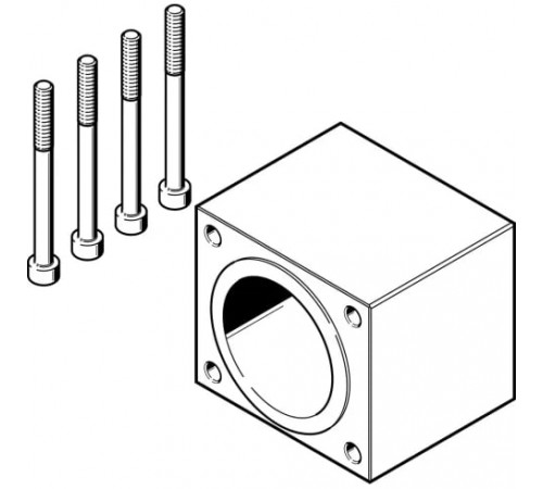 Корпус муфты Festo EAMK-A-S95-95A/B-G2