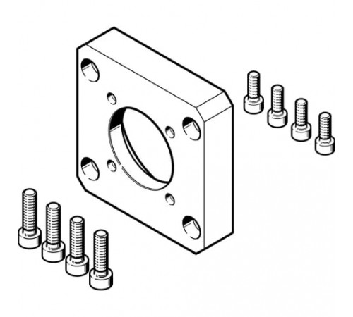 Фланец электродвигателя Festo EAMF-A-62A-60G/H