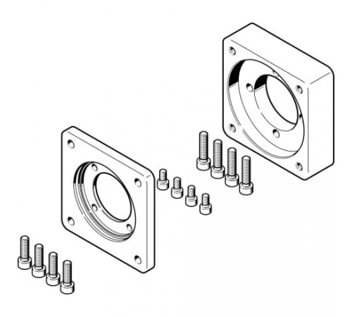 Фланец электродвигателя Festo EAMF-A-64B-60G/H-S1