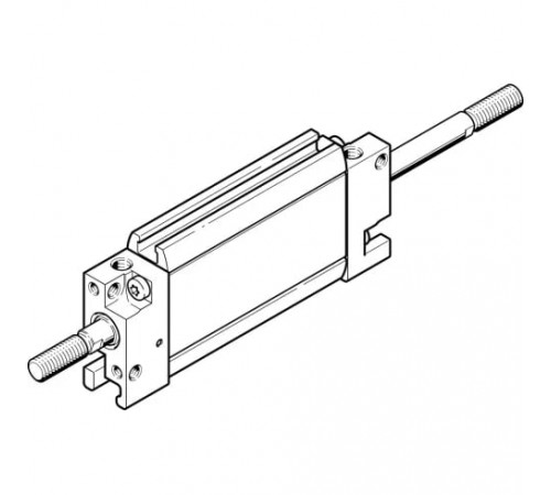Плоский пневмоцилиндр Festo DZF-12-A-P-A-S2