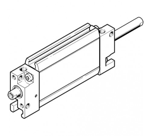 Плоский пневмоцилиндр Festo DZF-12-P-A-S2