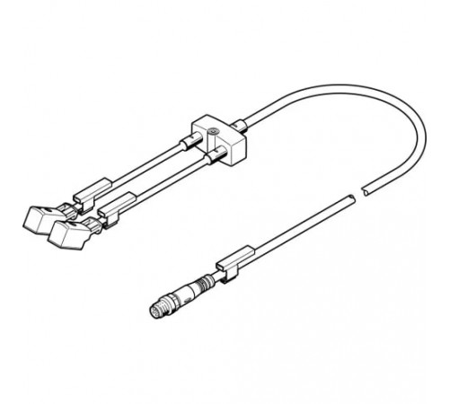 Коллектор Festo NEDY-L2R1-V1-Z4W2Z-U-0.3L-M8G4-2.5R