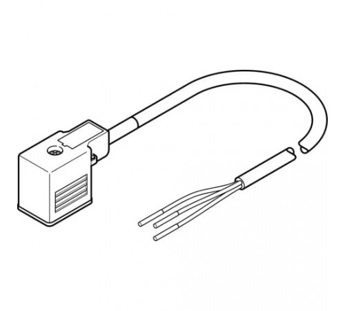 Соединительный кабель Festo NEBV-B2W3F-P-K-0.6-N-LE3