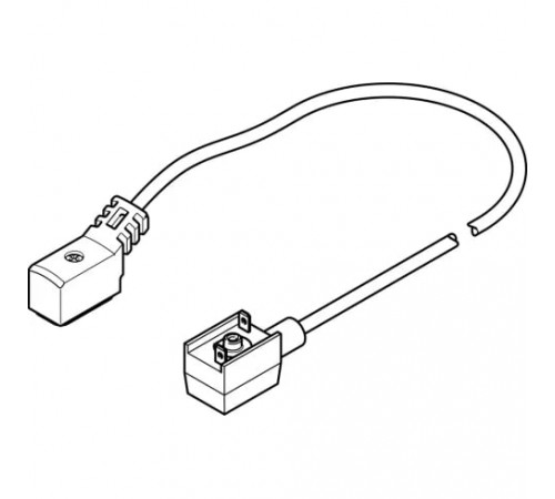 Соединительный кабель Festo NEBV-Z4WA2-E-0.2-N-Z1W2-S1