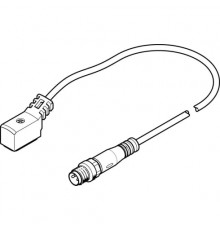 Соединительный кабель Festo NEBV-Z4WA2L-R-E-2.5-N-M8G3-S1
