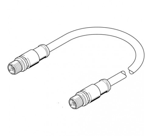 Соединительный кабель Festo NEBS-SM12G12-E-0.3-N-M12G12