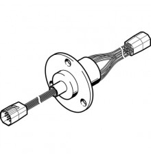 Поворотный модуль сквозной подачи Festo DHAS-SCR12-H6