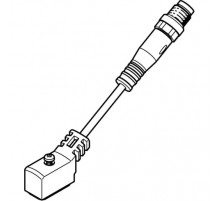 Соединительный кабель Festo NEBV-Z4WA2L-P-E-0.5-N-M8G3-S1